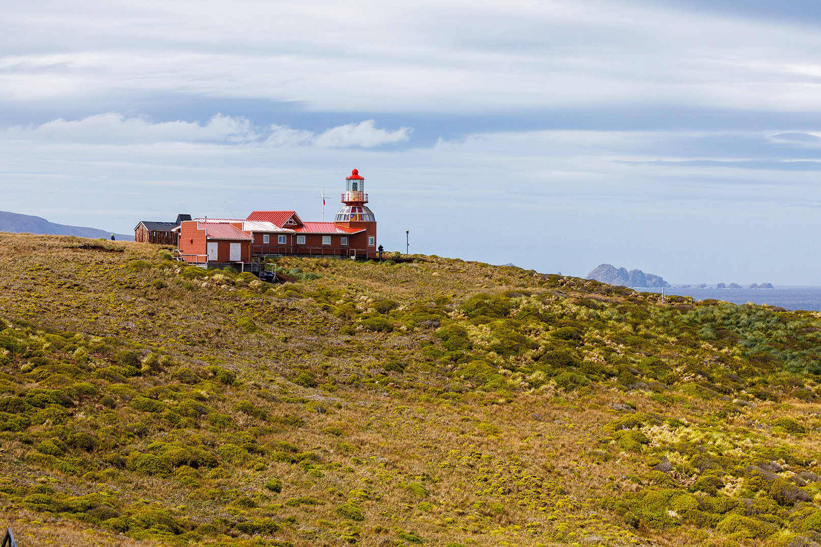 The historic Cape Horn lighthouse.